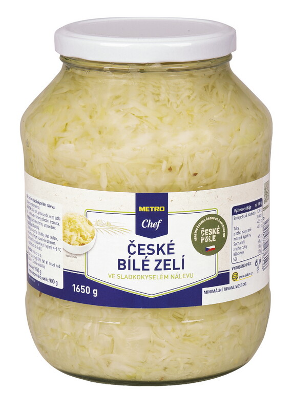 METRO CHEF České zelí bílé