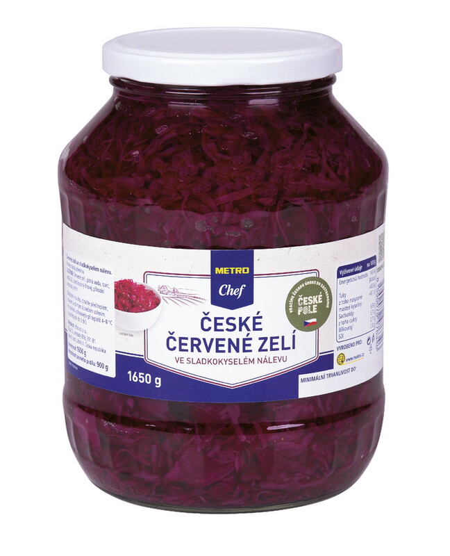 METRO CHEF České zelí červené