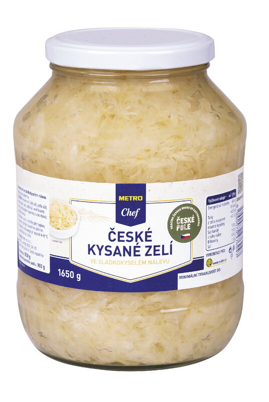 METRO CHEF České zelí kysané