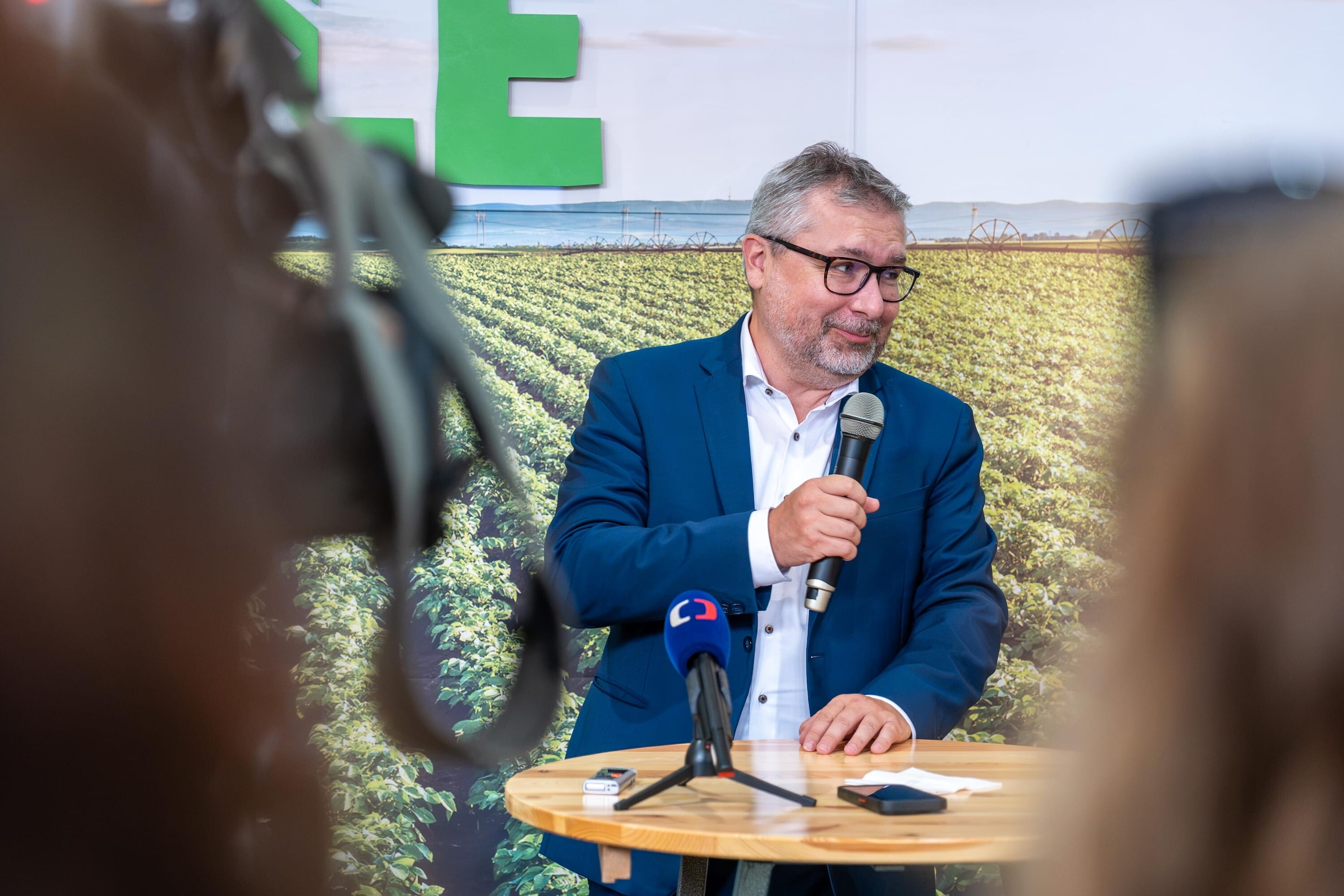 Jiří Nehasil, generální ředitel makro ČR, na Zemi živitelce